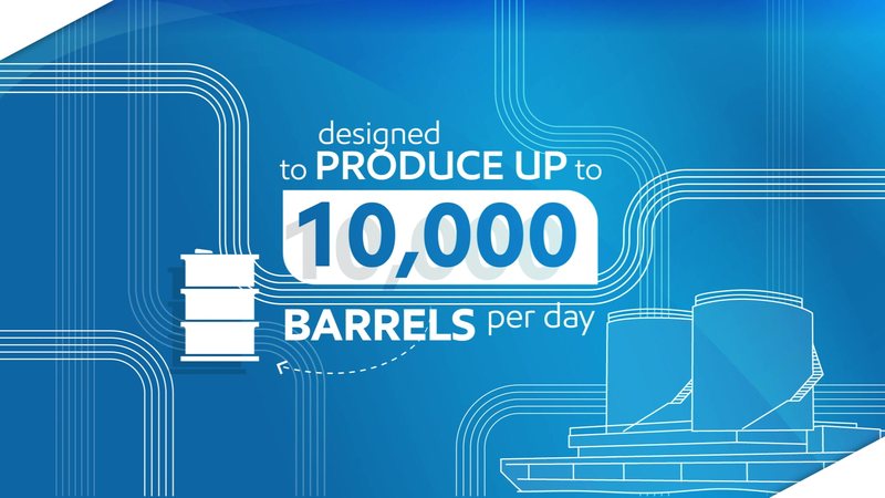 Frame: Up to 10,000 barrels per day