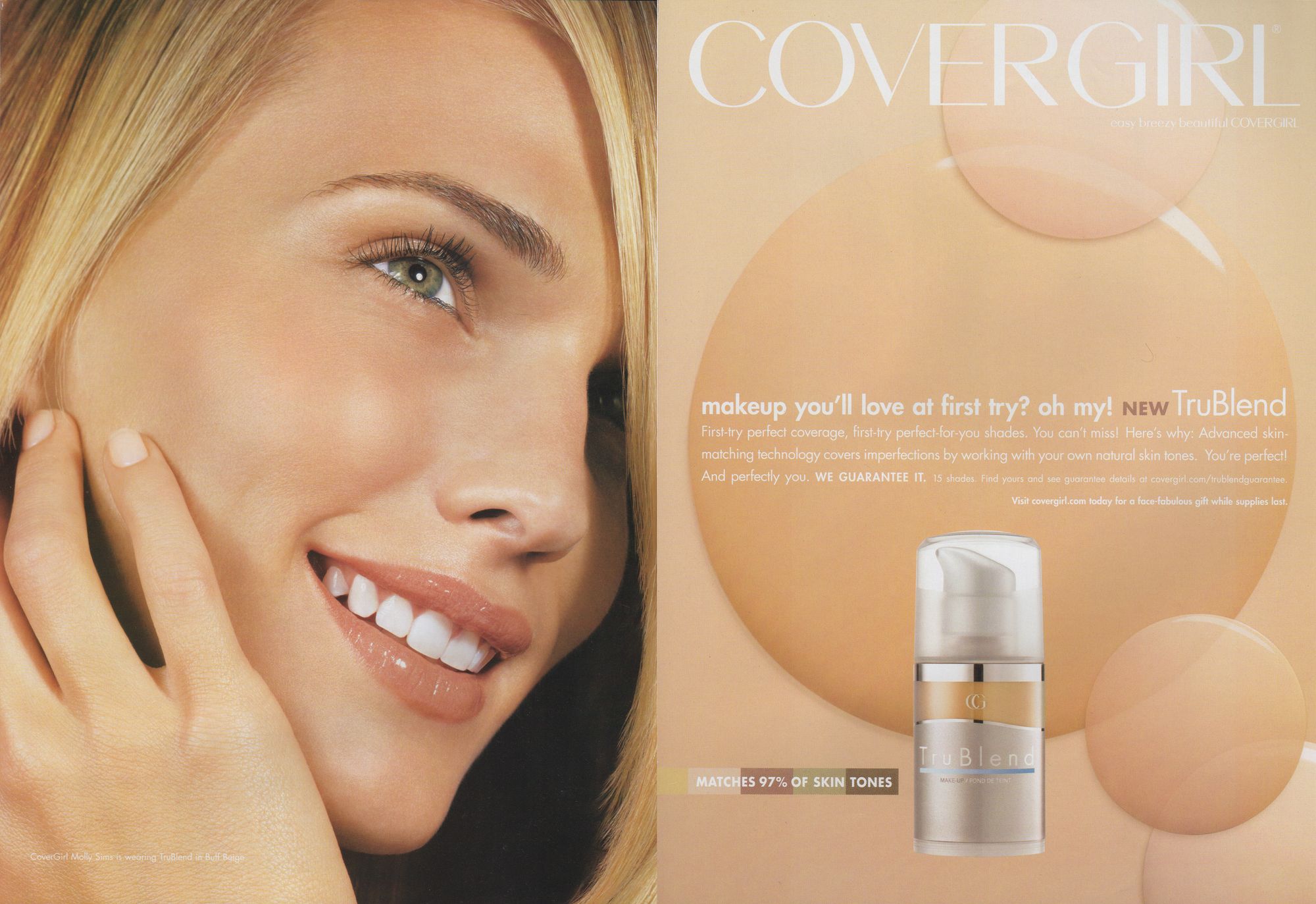 CoverGirl print advertisement