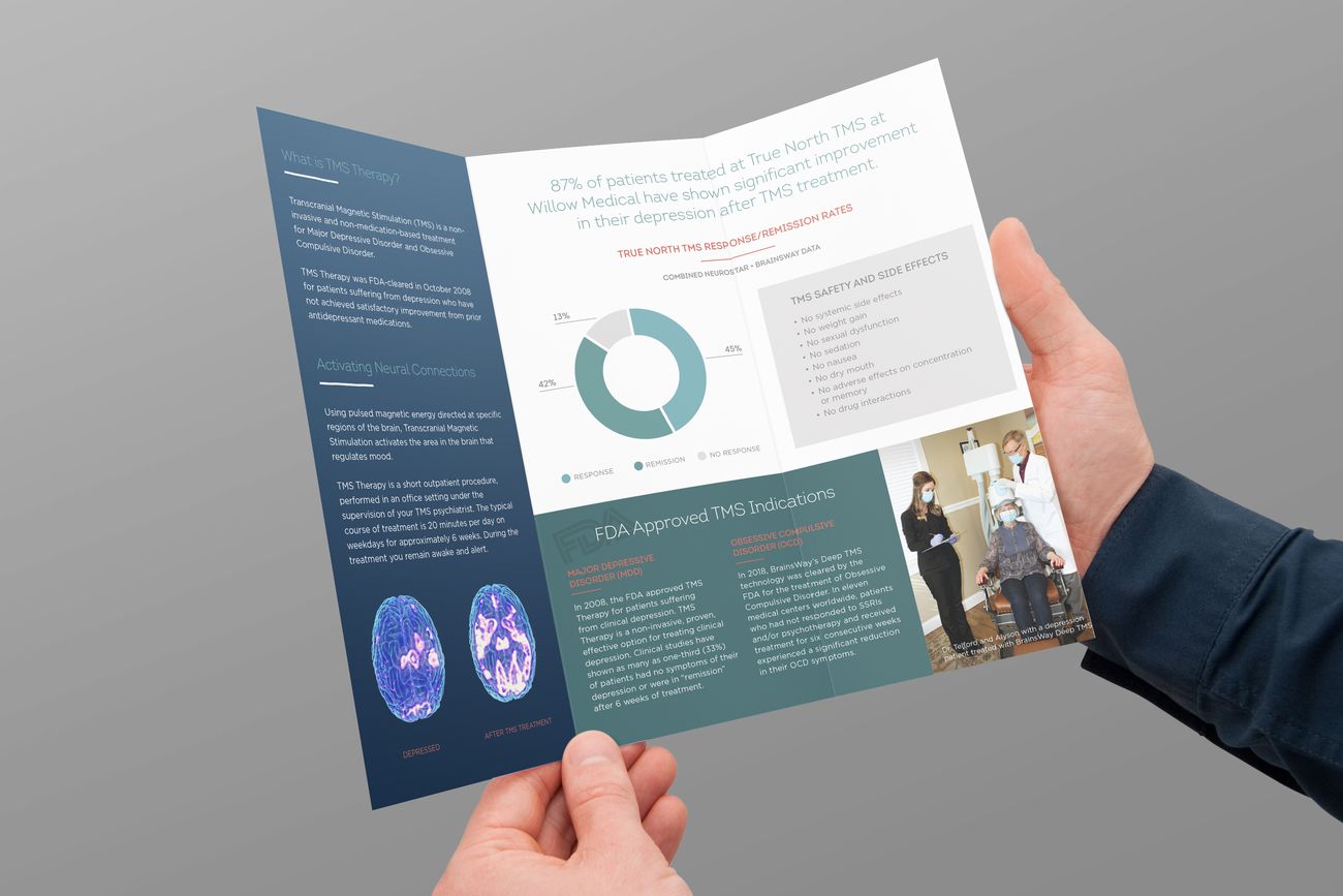 Brochure inside panels